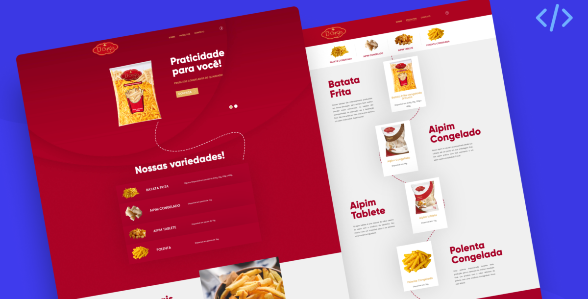 Site Dgusta Congelados