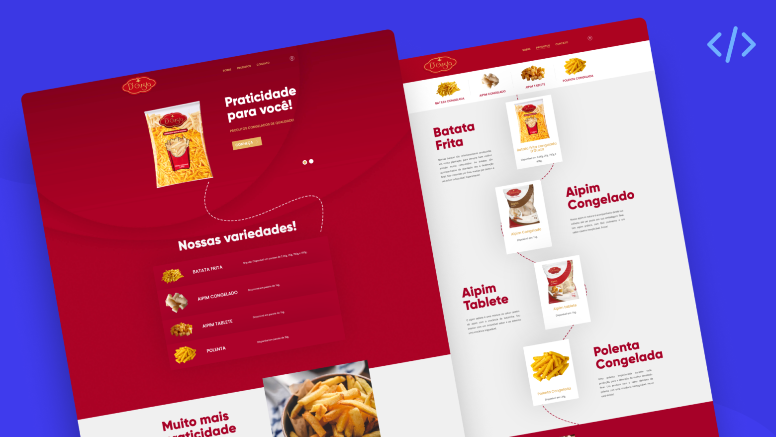 Site Dgusta Congelados