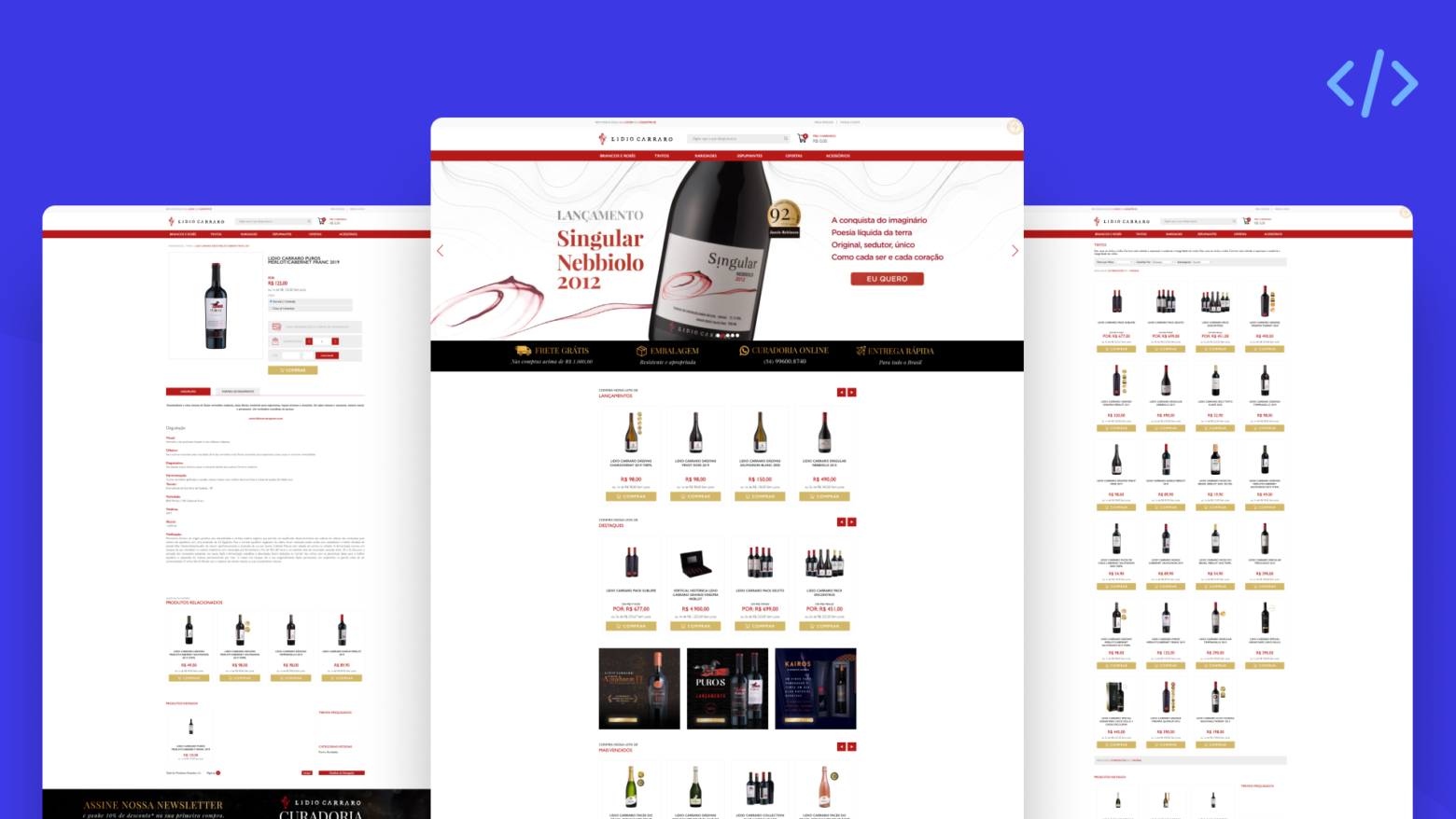 Desenvolvimento de E-commerce