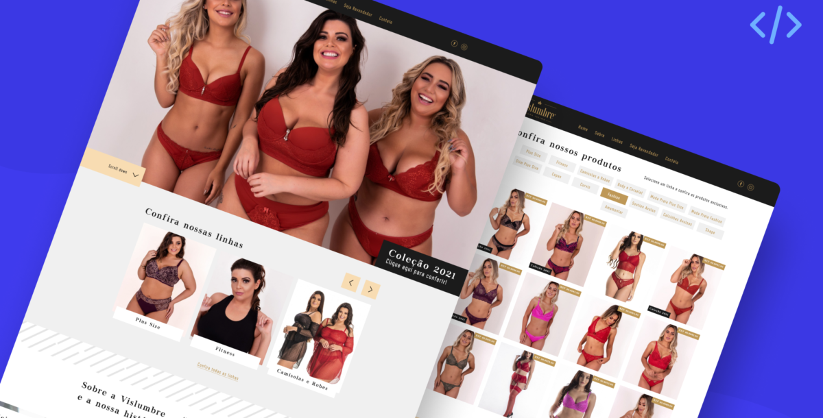 Site Vislumbre Moda Íntima